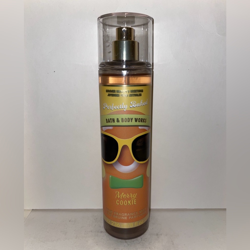 Bath & Body Works Merry Cookie Fragrance Mist 8oz Xmas In July Discontinued New